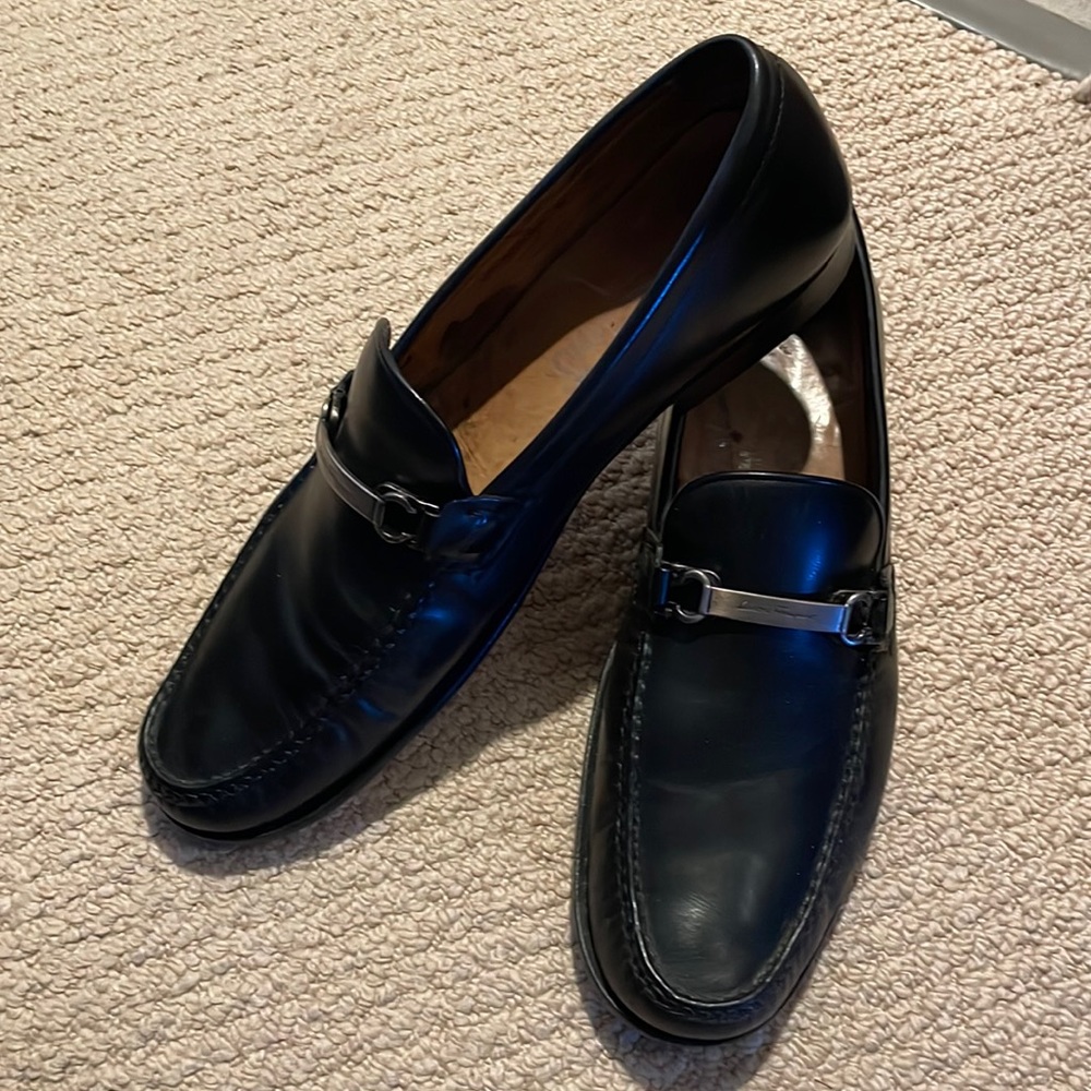 Mens Ferragamo dress shoes